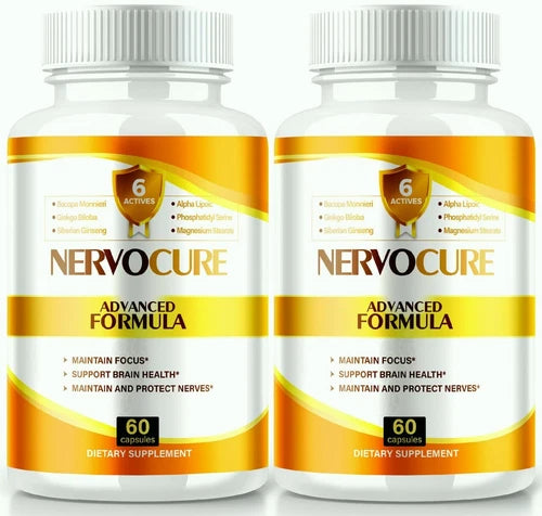 (2 Pack) NervoCure Nerve Health Pills to Support Nerve Functions