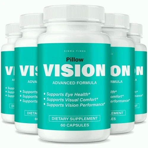 (5 Pack) Pillow Vision Capsules – PillowVision Natural Support for Healthy Eyes