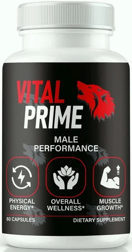 Vital Prime for Men, VitalPrime Pillls for ed, Advanced Male Support 60ct