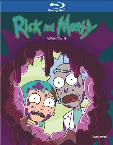 Rick and Morty S4 Blu-ray