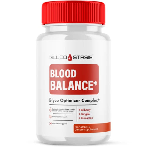 (1 Pack) Gluco Stasis Blood Balance Advanced Support Glycogen Vitamin 60 Capsule