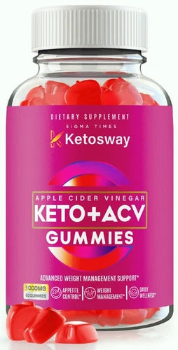 Ketosway Keto + ACV Gummies to Support Weight Loss & Appetite Control 60ct