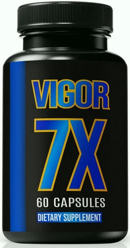 Vigor 7X Enhancement Pills, Vigor7X for Men, Male Health Support 60ct