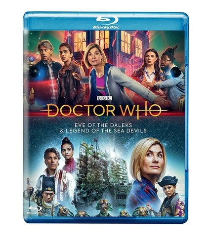 Doctor Who Eve of the Daleks & Legend of the Sea Devils Blu-ray Jodie Wh
