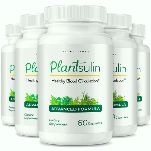 (5 Pack) Plantsulin Pills for Advanced Immune Defense Support and Weight Loss