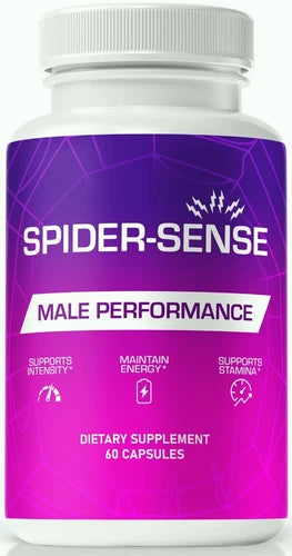 Spider-Sense ed Pills for Men, SpiderSense Advanced Male Health Capsules 60ct