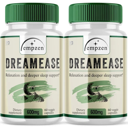 (2 Pack) Dreamease Pills -  Dietary Supplement For Daily Wellness - 120 Capsules
