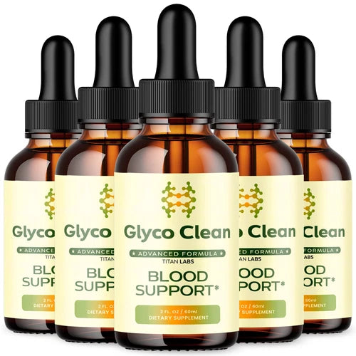 Glyco Clean Blood Drops - Support for Healthy Blood & Well-Being (5 Pack)