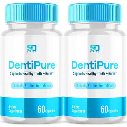Dentipure Advanced Probiotics for Healthy Gums and Teeth 120 Capsules