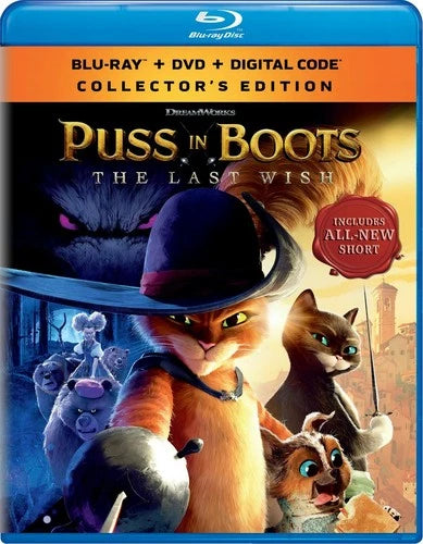 Puss in Boots The Last Wish Blu-ray Antonio Banderas
