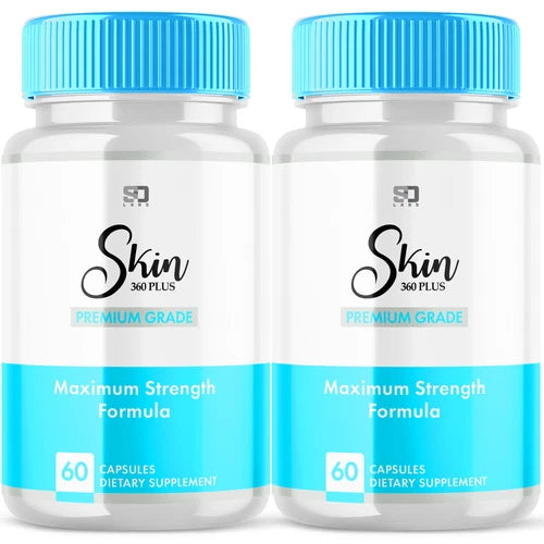Skin 360 Plus - Skincare Pills for Glowing Skin and Pigmentation (2 Pack)