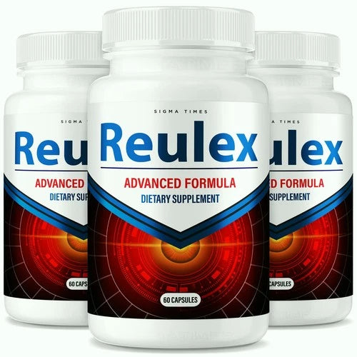 (3 Pack) Reulex Capsules - All-Natural Joint and Muscle Support Formula