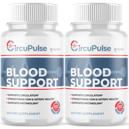 (2 Pack) CircuPulse Blood Balance Advanced Support Glycogen Supplement 120 Caps