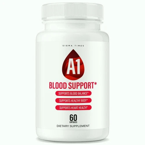 A1 Blood Support Capsules, Advanced Formula for Balanced Levels 60ct