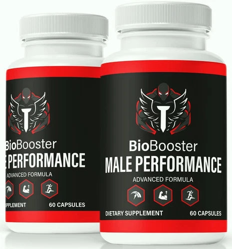 (2 Pack) BioBooster Testo Booster for Men, Bio Booster Performance + ed Pills
