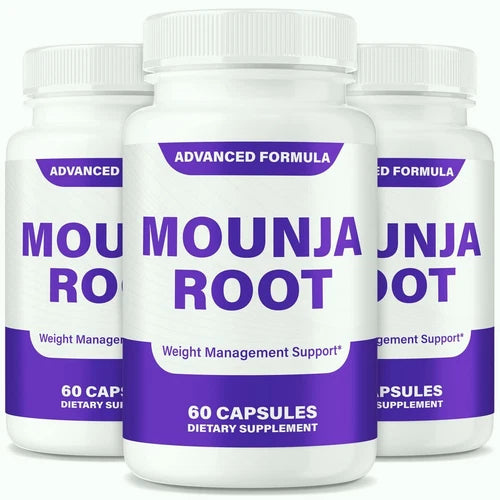 (3 Pack) Mounja Root for Weight loss , MounjaRoot Advanced Fat Burning Capsules