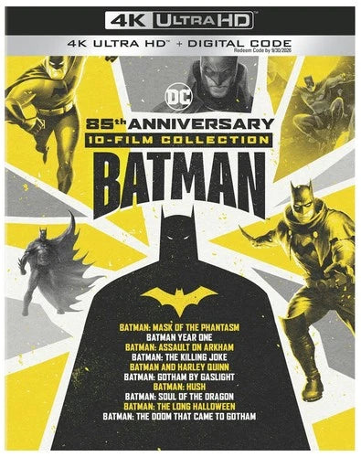 Batman 85th Anniv Col 4K UHD Blu-ray  NEW