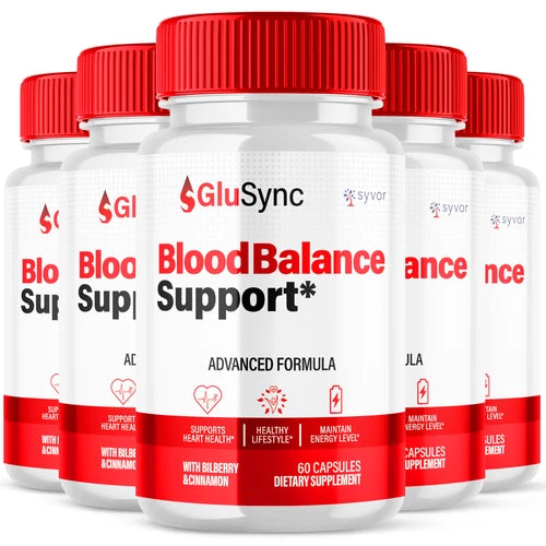 GluSync Blood Balance Glycogen Support Advanced Glyco Optimizer, 300 Capsules