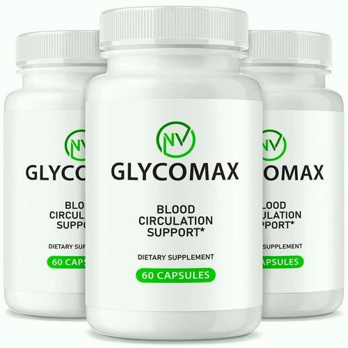 (3 Pack) Glycomax Blood Support Capsules for Healthy levels and Circulation
