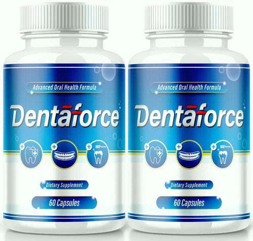 (2 Pack) Dentaforce Dental Support Pills for Stronger Teeth & Healthier Gums