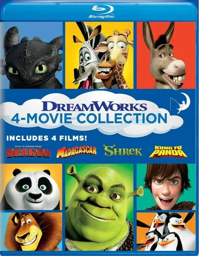 How to Train Your Dragon / Madagascar / Shrek / Kung Fu Panda Blu-ray Christop