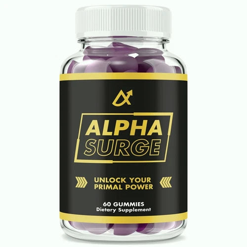 Alpha Surge Gummies for Men, Male Support Gummy for Advanced Performance 60ct