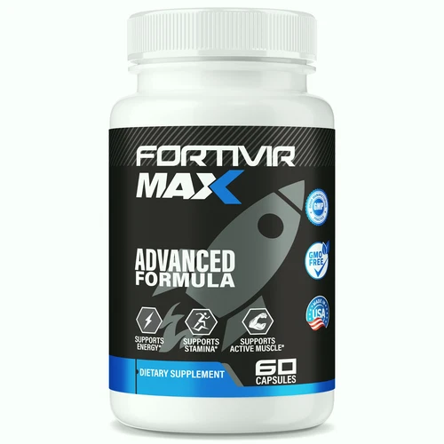 Fortivir Max Capsules for Men, FortivirMax Male Health Support Formula 60ct