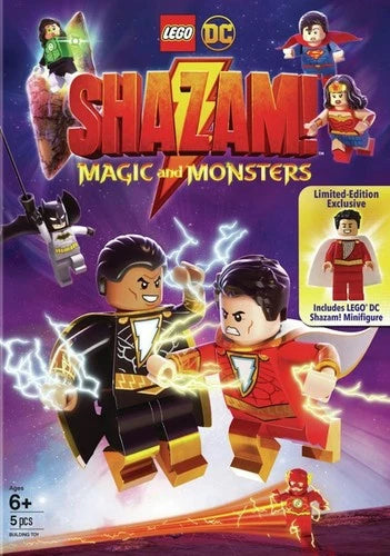 LEGO DC Shazam Magic and Monsters DVD Sean Astin