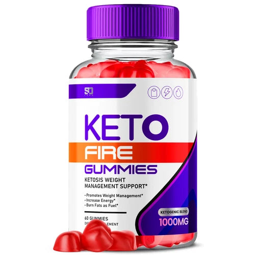 Keto Fire ACV Gummies - Support Fat Burning and Healthy Metabolism (1 Pack)
