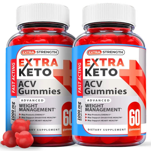 Extra Keto Gummies - Extra ACV Keto Gummys For Weight Loss ORIGINAL - 2 Pack