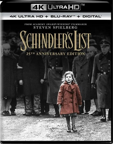 Schindler's List 4K UHD Blu-ray Liam Neeson NEW