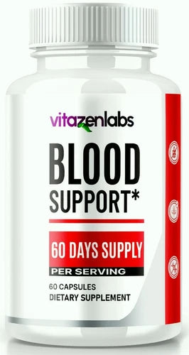 Vitazen Labs Blood Support Pills to Manage Blood Sugar & Pressure Levels 60ct