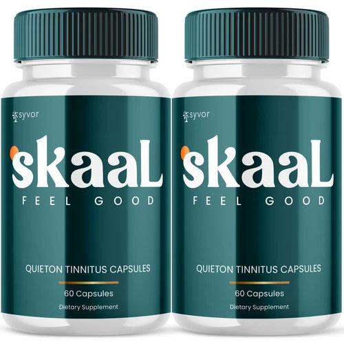 Skaal Hearing Support Advanced Ear Health Support & Tinnitus Relief 120 Capsules