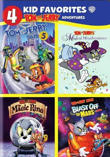 4 Kid Favorites Tom and Jerry Adventures DVD