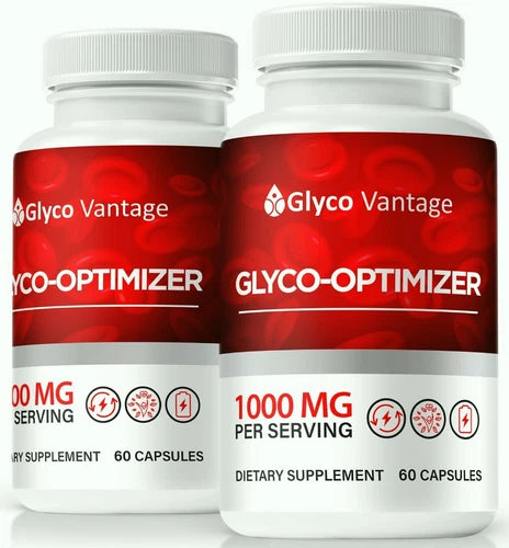 (2 Pack) Glyco Vantage Glyco Optimizer, GlycoVantage for Blood Sugar & Pressure