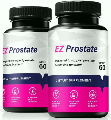 (2 Pack) EZ Prostate Capsules, Pills to Aid Prostate Health & Urinary Functions