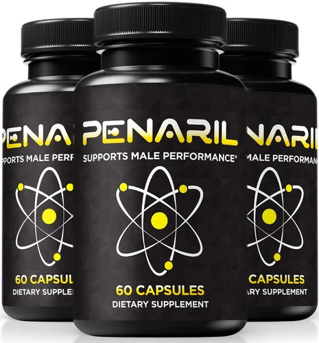 (3 Pack) Penaril Pills for Men To Boost Male Vitality, Energy & Performance