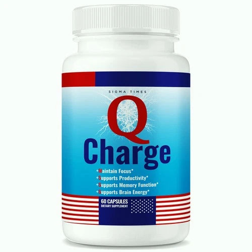 Q Charge Cognitive Pills to Remove Brain Fog & Improve Memory 60ct