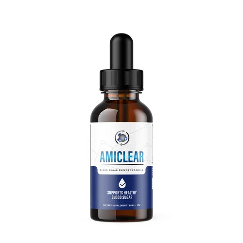 Amiclear Drops, Amiclear Liquid Healthy Blood Sugar Supplement Drops (60 ML)