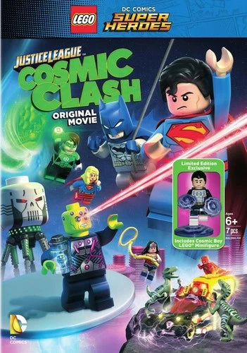 LEGO DC Comics Super Heroes Justice League Cosmic Clash DVD