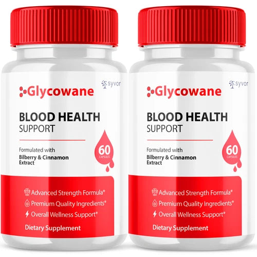 (2 Pack) Glycowane Blood Advanced Support Glycogen Max Supplement 120 Capsules