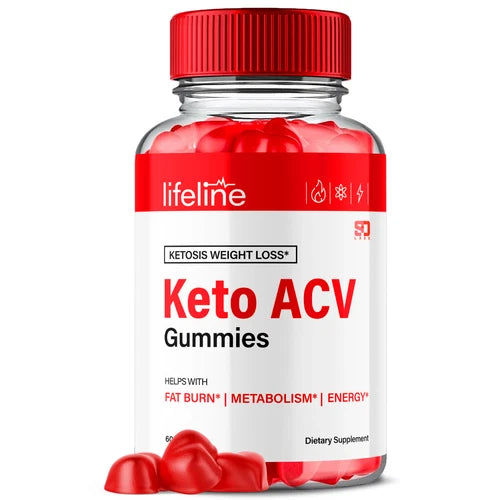 Lifeline Keto ACV Gummies Supports Weight Loss, Energy and Metabolism 60 Gummies