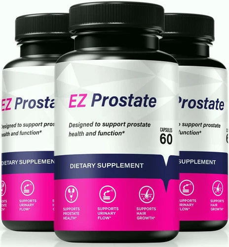 (3 Pack) EZ Prostate Capsules, Pills to Aid Prostate Health & Urinary Functions