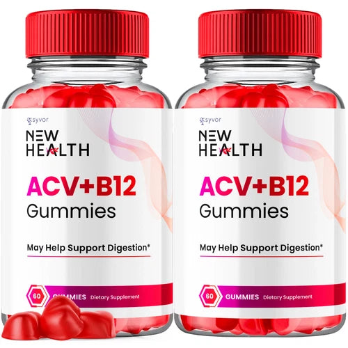 New Health Keto ACV Gummies Advanced Apple Cider Vinegar Gums 1000MG 120 Gummies
