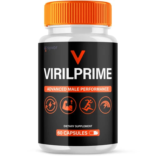Viril Prime for Men Advanced Vitality Support Formula Supplement 60 Capsules