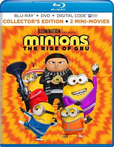 Minions The Rise of Gru Blu-ray Steve Carell