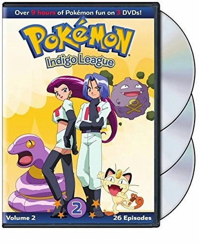 Pokemon Season 1 Indigo League Part 2 DVD
