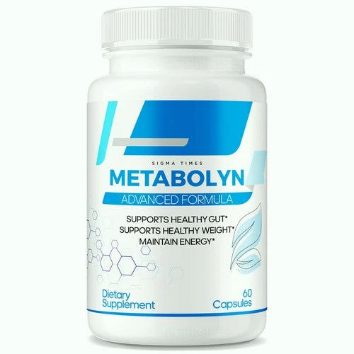 Metabolyn Supplement Weight Loss, Advanced Fat-Burner Support Formula 60 ct