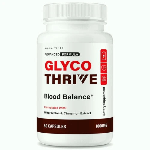 Glyco Thrive Capsules, GlycoThrive Blood Support Supplement (60ct)